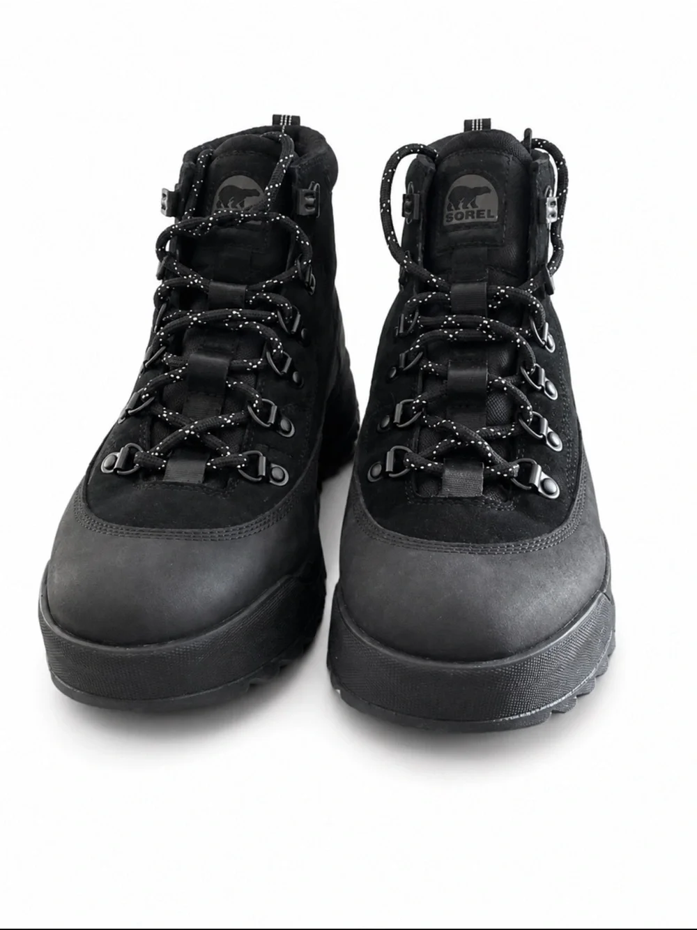 NEW SOREL Men's Scout 87 Pro Plus waterproof Round Toe boots Shoes size 12 black